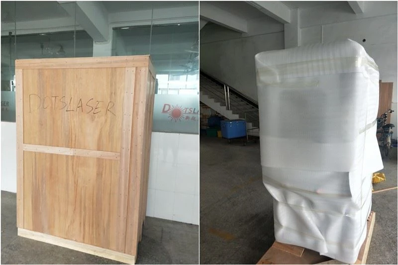 UV fiber laser shipment already