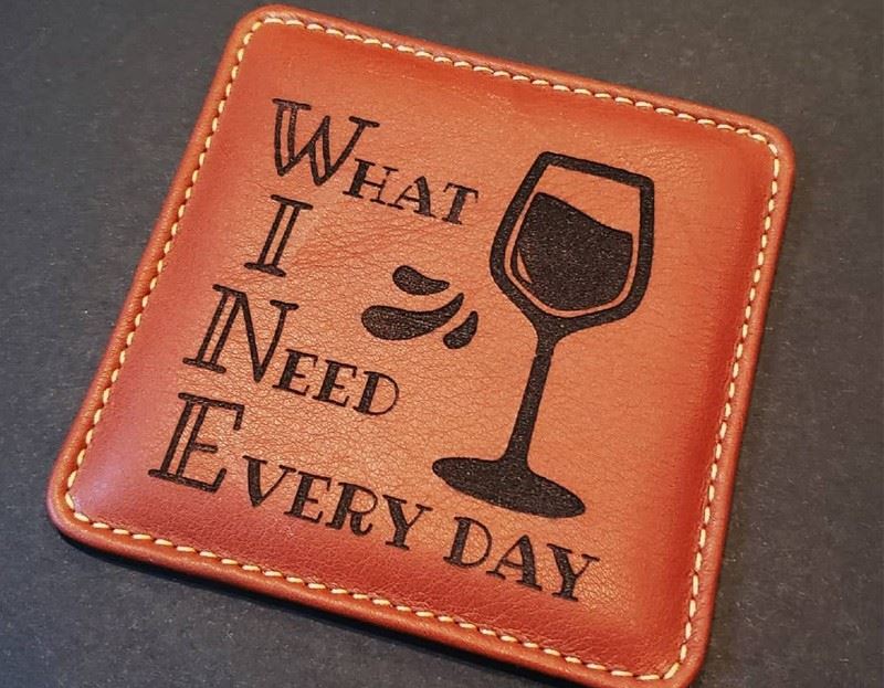 Wine glass tray