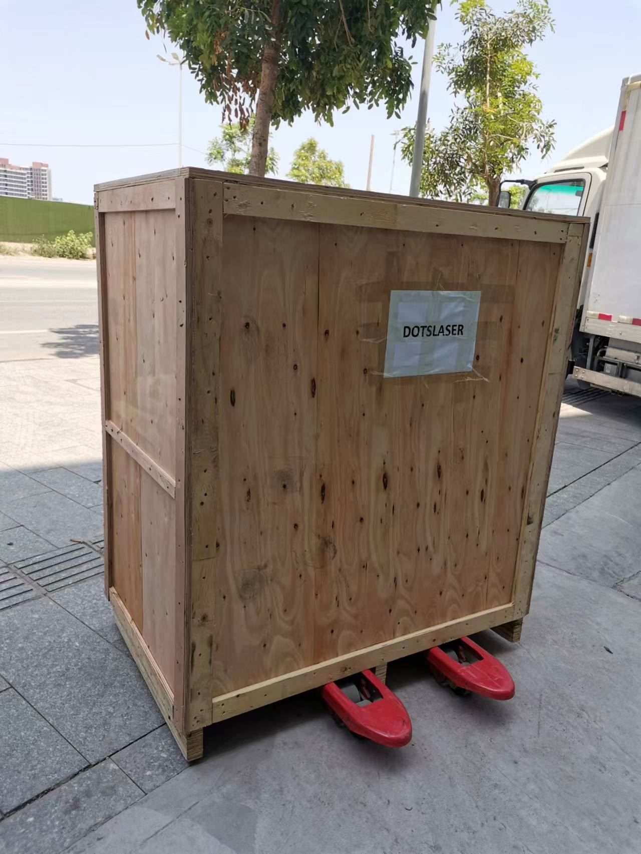 Large laser machine pakage