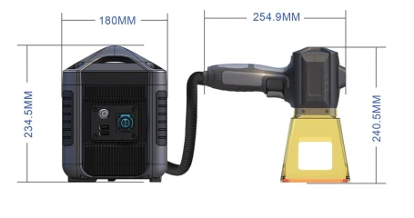 Mini fiber laser machine 