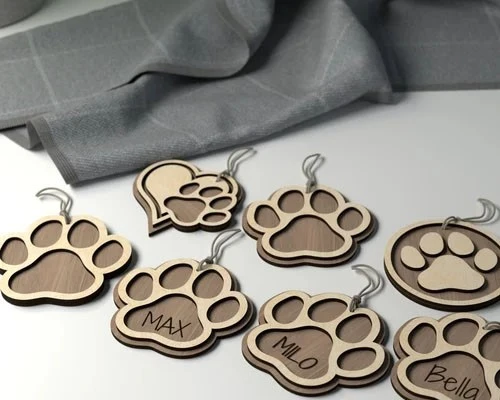 Paws marking laser marking