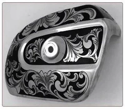 Laser marking patterns on steel