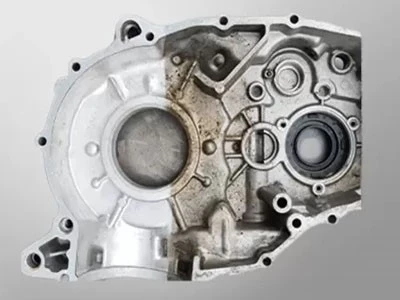 Laser metal oil removal