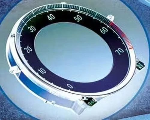 UV laser engraving numeral circle
