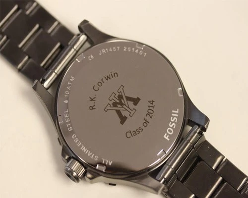 watch back laser engraving watch back laser engraving